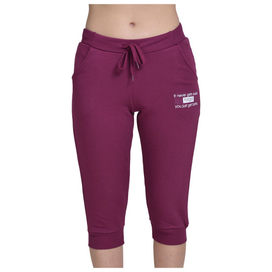 Target Γυναικείο παντελόνι φόρμας Capri Cuffed Pants French Terry "Better"